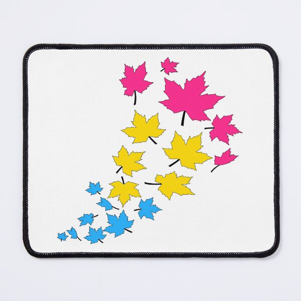 Item preview, Pansexual Fall Leaves | Pan Pride Autumn Design designed and sold by Travelslightly.