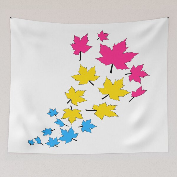 Item preview, Pansexual Fall Leaves | Pan Pride Autumn Design designed and sold by Travelslightly.