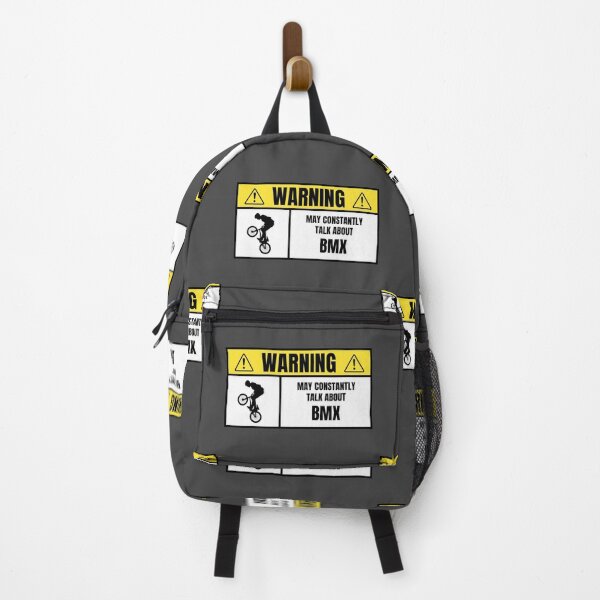 Item preview, Warning: Constantly Talks About BMX – Funny Sign designed and sold by collectees1.