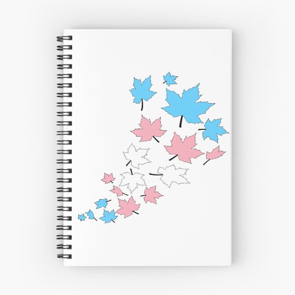 Item preview, Transgender Fall Leaves | Trans Pride Autumn Design designed and sold by Travelslightly.