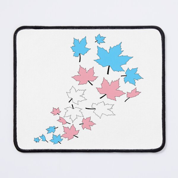Item preview, Transgender Fall Leaves | Trans Pride Autumn Design designed and sold by Travelslightly.