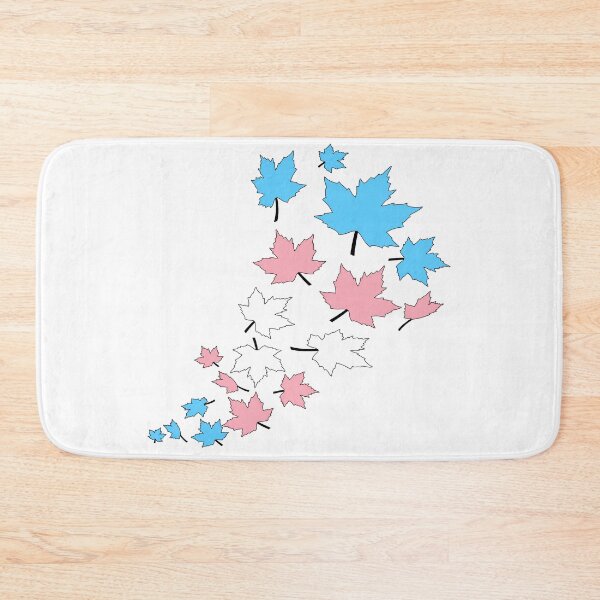 Item preview, Transgender Fall Leaves | Trans Pride Autumn Design designed and sold by Travelslightly.