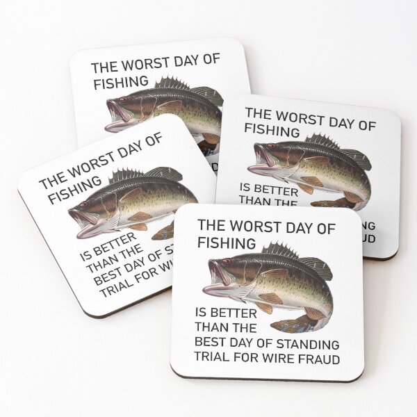 Item preview, Fishing Wire Fraud designed and sold by Lydia.Create.