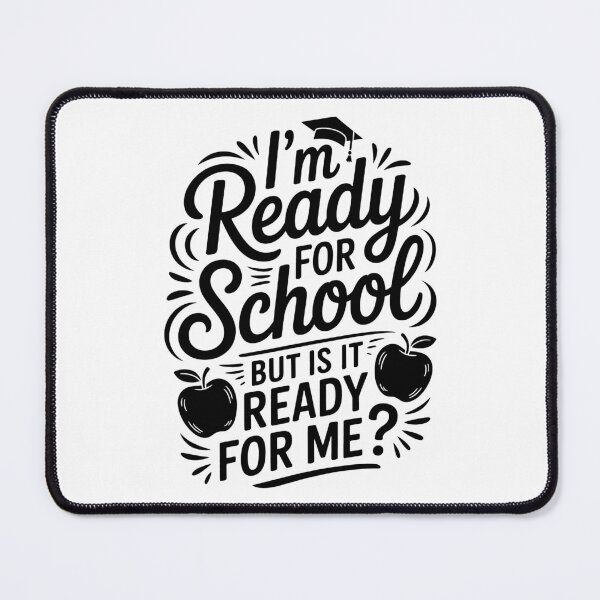 Item preview, Funny Ready for School Typography Design designed and sold by MonkiFlipp.