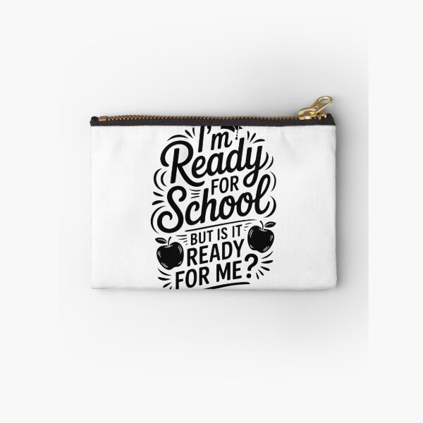 Item preview, Funny Ready for School Typography Design designed and sold by MonkiFlipp.