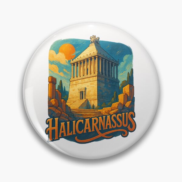 Item preview,  Halicarnassus Mausoleum at Sunset designed and sold by Places On Earth.