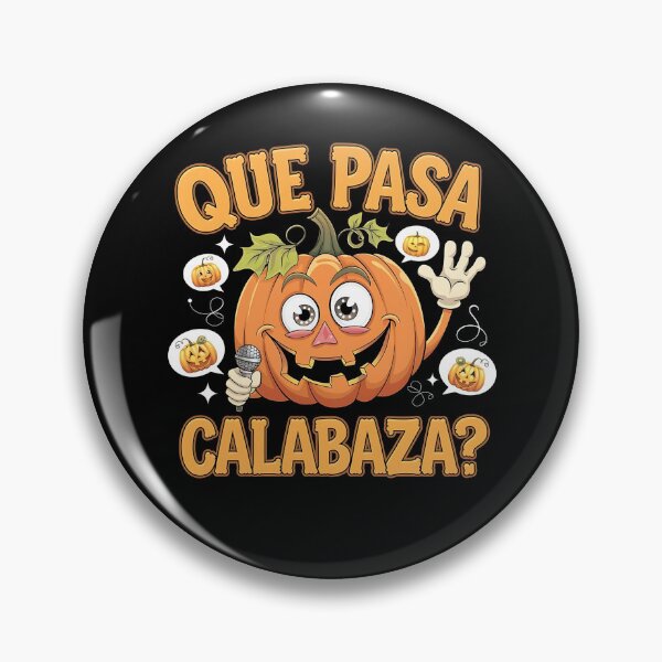 Item preview, Que Pasa Calabaza -  The perfect gift for Halloween lovers and pumpkin enthusiasts who appreciate humor and playful style! designed and sold by ZyziowskyArt.