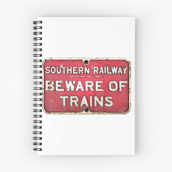 Item preview, Beware Trains, they can bite! designed and sold by JonDelorme.