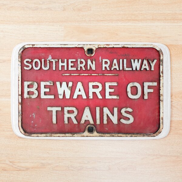 Item preview, Beware Trains, they can bite! designed and sold by JonDelorme.