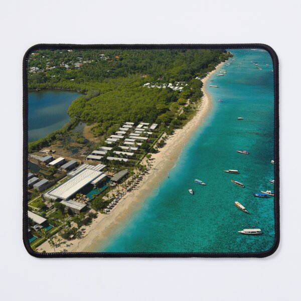 Item preview, Drone view of Gili Meno Coastline designed and sold by mattryanphoto.