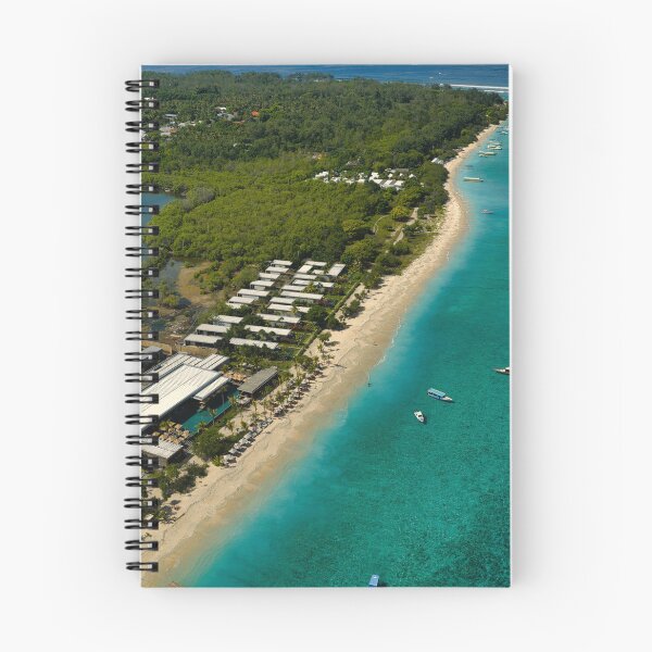 Item preview, Drone view of Gili Meno Coastline designed and sold by mattryanphoto.