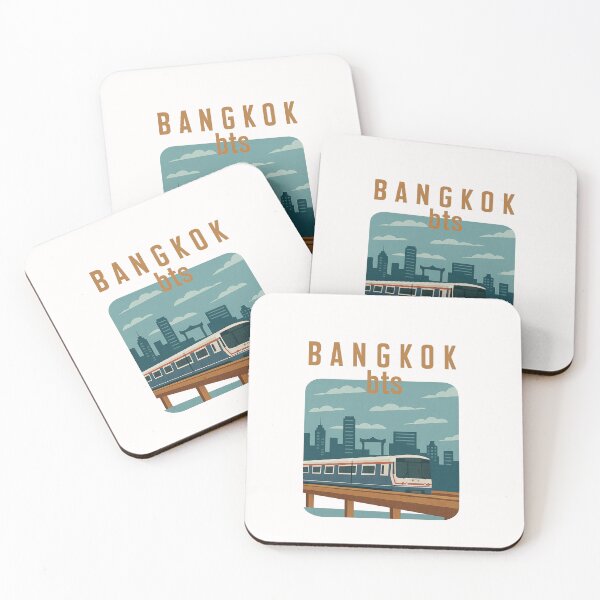 Item preview,  Bangkok BTS Train through Downtown designed and sold by Places On Earth.