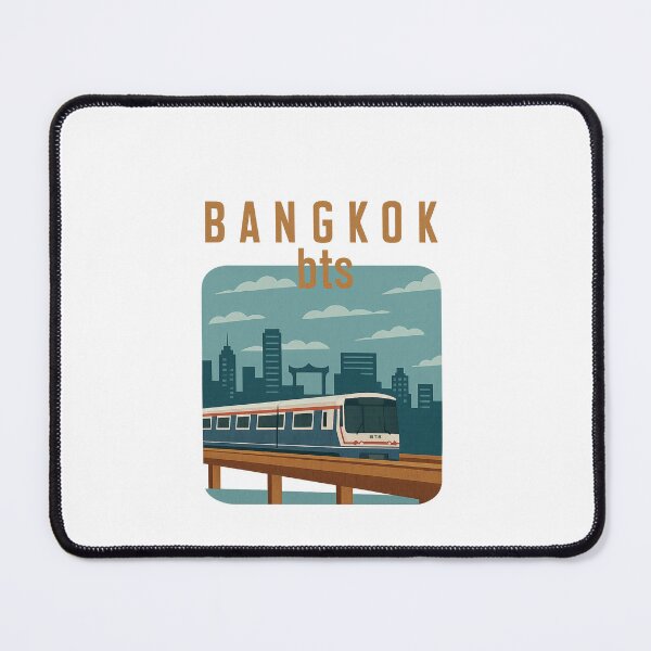 Item preview, Bangkok BTS Train through Downtown designed and sold by Places On Earth.