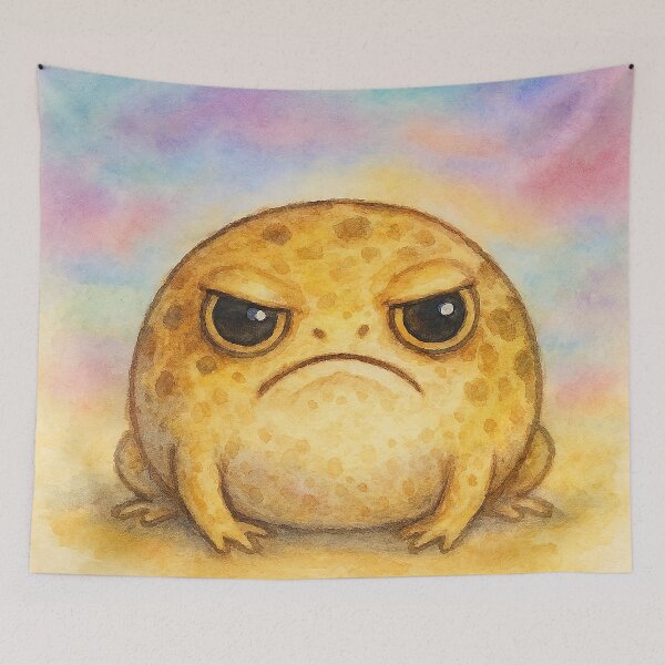 Item preview, Desert Rain Frog designed and sold by LilithsDesires.