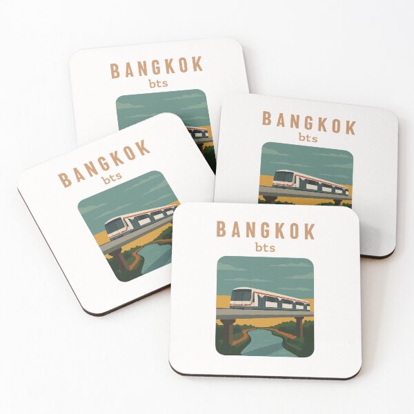 Item preview,  Bangkok BTS Train over Thai Countryside designed and sold by Places On Earth.