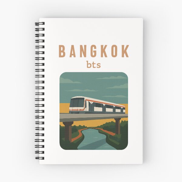 Item preview,  Bangkok BTS Train over Thai Countryside designed and sold by Places On Earth.