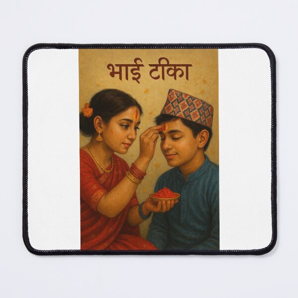 Item preview, Bhai Tika Ritual Kathmandu Valley Nepal designed and sold by Places On Earth.