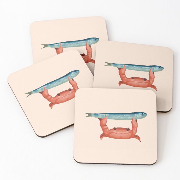 Item preview, Fish Crab Art designed and sold by efiri.