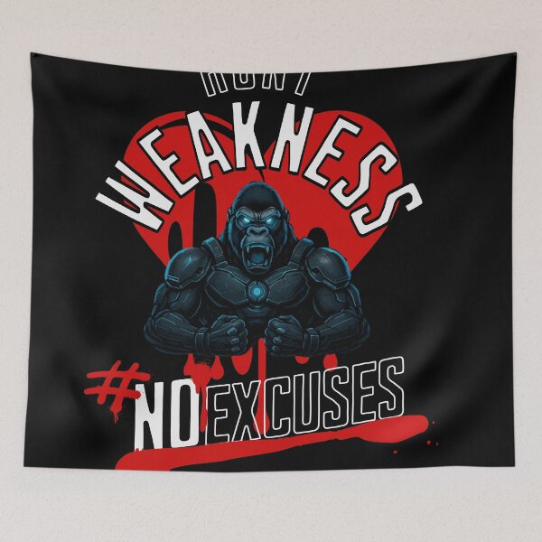Item preview, Hunt Weakness No Excuses designed and sold by Majano-Pulse.