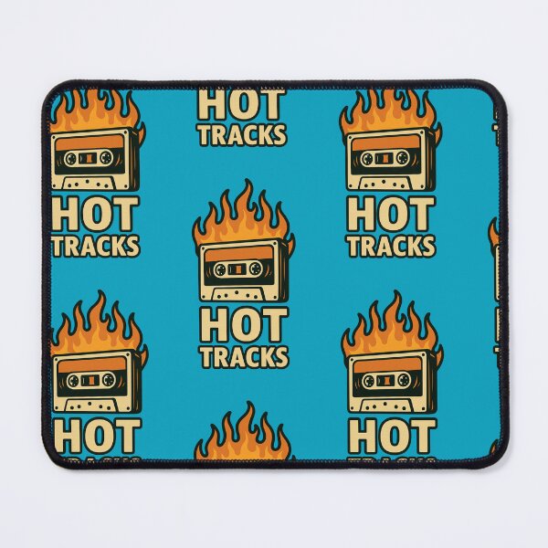 Item preview, Hot Tracks Mixtape on Fire designed and sold by ArtComixHaven.