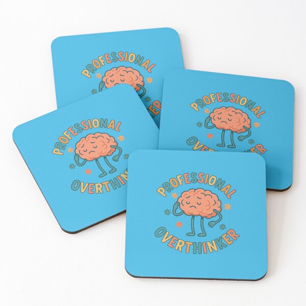 Item preview, Professional Overthinker Brain designed and sold by ArtComixHaven.