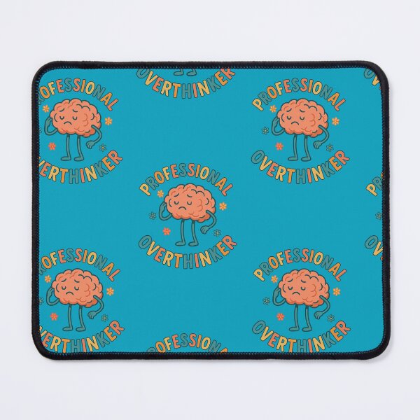 Item preview, Professional Overthinker Brain designed and sold by ArtComixHaven.