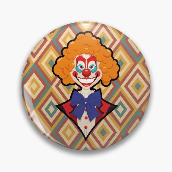 Item preview, Retro Spooky Clown Scary Halloween Circus designed and sold by Art-of-Rory.