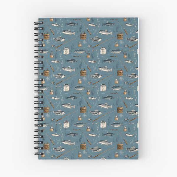 Item preview, Fishing Fish Seamless Pattern designed and sold by thewandswant.