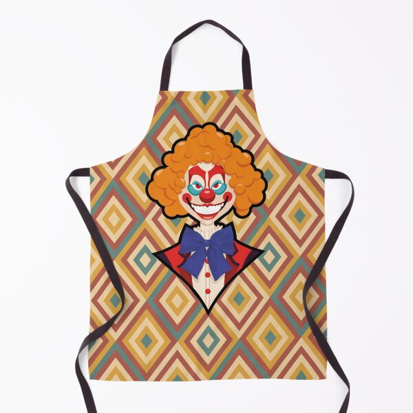 Item preview, Retro Spooky Clown Scary Halloween Circus designed and sold by Art-of-Rory.