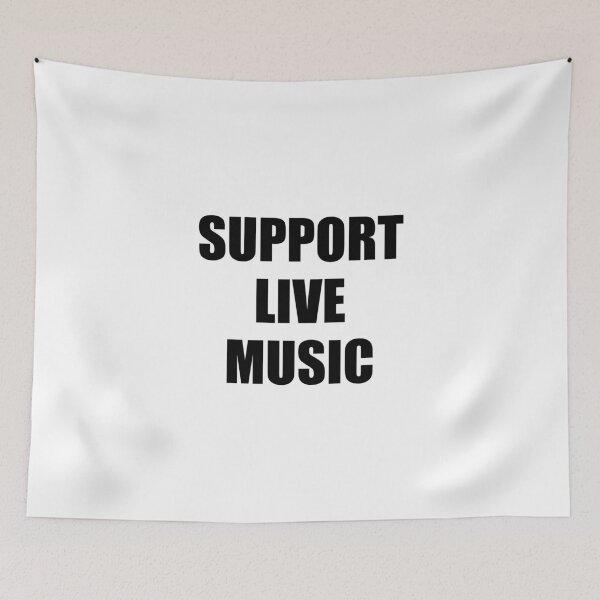 Item preview, Support Live Music designed and sold by Inspirationmotivation.
