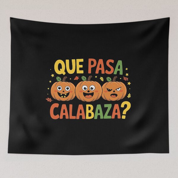 Item preview, Que Pasa Calabaza: el regalo perfecto para los fanáticos de Halloween que aman los diseños divertidos y divertidos. designed and sold by ZyziowskyArt.