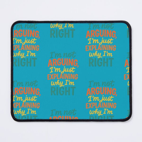 Item preview, Explaining Not Arguing Bold Text designed and sold by ArtComixHaven.