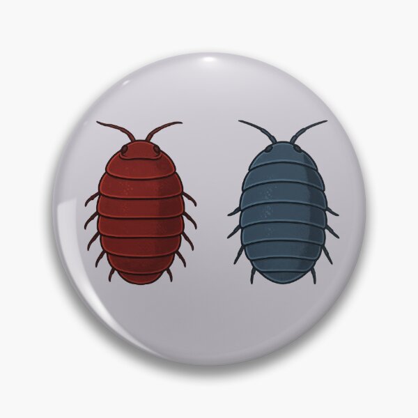 Item preview, Red / Blue Pill-bug IYKYK - Slater / Woodlouse designed and sold by Animal Magnetism.