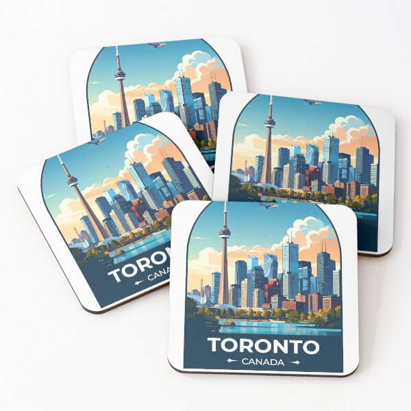 Item preview, Toronto City Canada Travel Ticket designed and sold by TulipaGraphics.