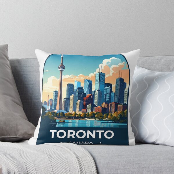 Item preview, Toronto City Canada Travel Ticket designed and sold by TulipaGraphics.