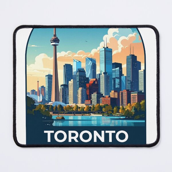 Item preview, Toronto City Canada Travel Ticket designed and sold by TulipaGraphics.