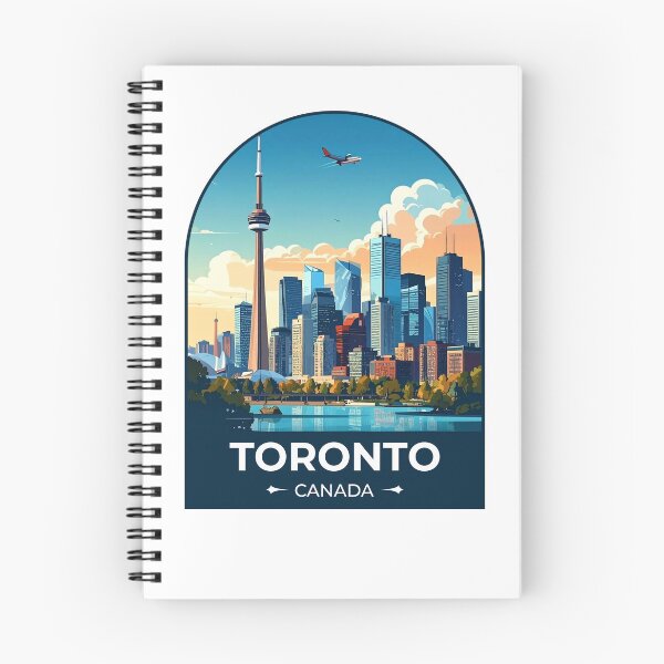 Item preview, Toronto City Canada Travel Ticket designed and sold by TulipaGraphics.