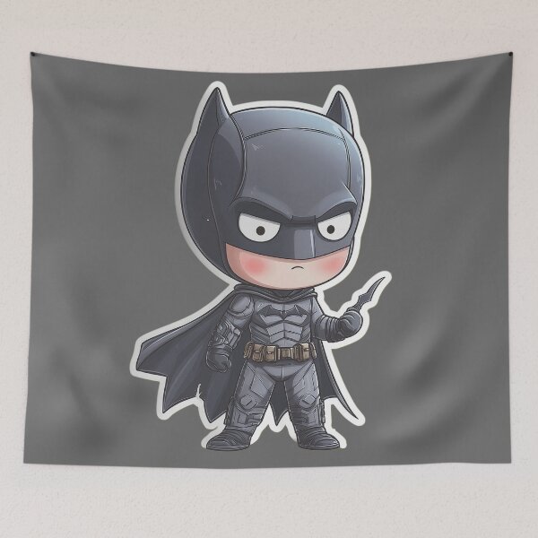 Item preview, Chibi Masked Hero – Cute and Stylish Illustration designed and sold by LoomisDreams.