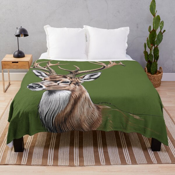 Item preview, Majestic Deer with Elegant Antlers designed and sold by Prachodayat Artworks.