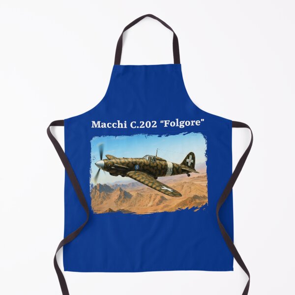 Item preview, WW2 Italian Aircraft Macchi C.202 Fighter WWII Plane Aviation designed and sold by Blok45.