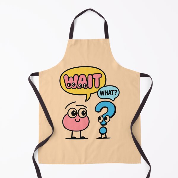 Item preview, Wait What? Funny Cartoon Characters – Kawaii Comic Design designed and sold by Timeless Design.