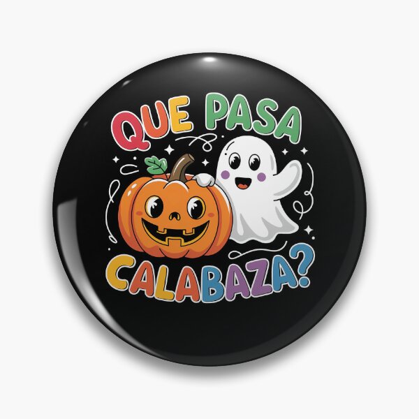 Item preview, Que Pasa Calabaza -The perfect gift for kids and Halloween enthusiasts who love cute, playful designs. designed and sold by ZyziowskyArt.