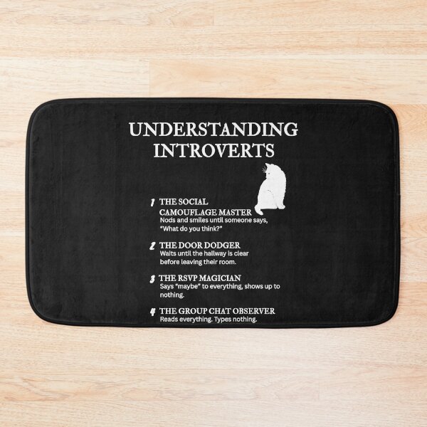 Item preview, UNDERSTANDING INTROVERTS – Funny Relatable Definitions designed and sold by PsyFlow35.