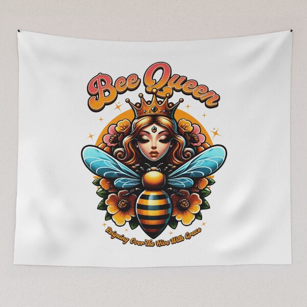 Item preview, Bee Queen – Majestic Hive Ruler designed and sold by HasHs.