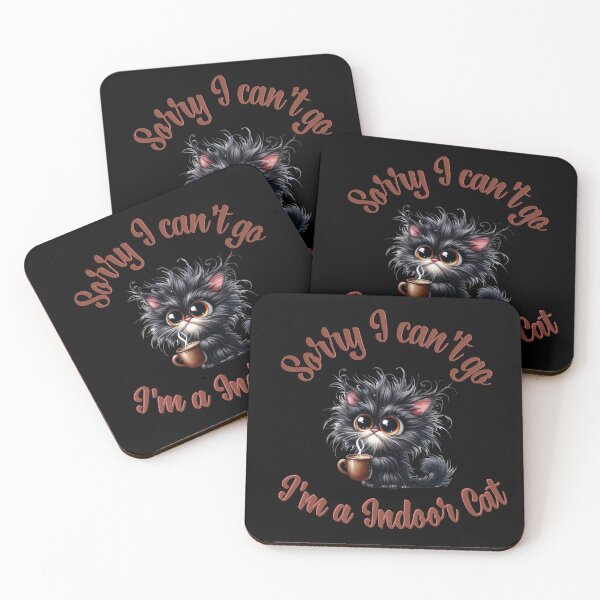 Item preview, Sorry I can't do I'm a Indoor Cat funny gifts designed and sold by Maggiepeshop.