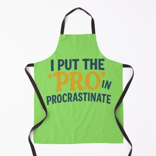 Item preview, Pro at Procrastination Quote designed and sold by ArtComixHaven.