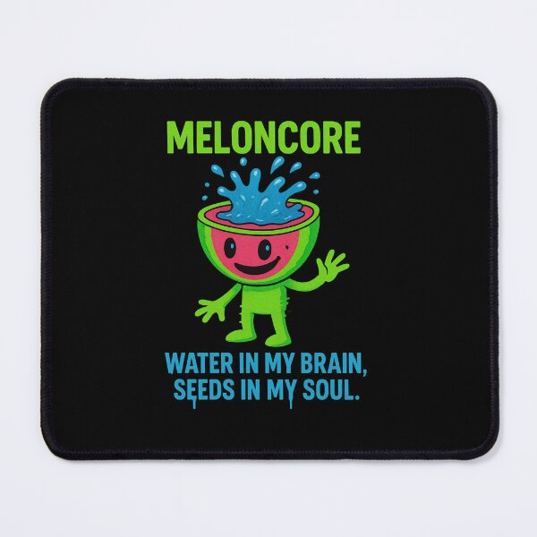 Item preview, Meloncore – Brainrot Watermelon Character Surreal Meme Sticker designed and sold by VisionTear.