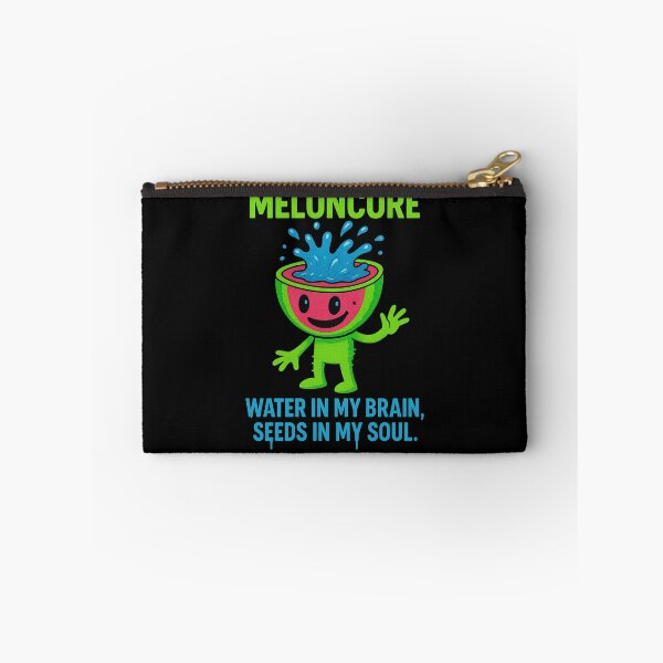 Item preview, Meloncore – Brainrot Watermelon Character Surreal Meme Sticker designed and sold by VisionTear.
