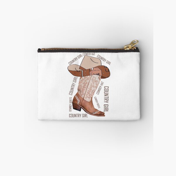 Item preview, Cowboy Boots and Hat – Country Girl Western Style designed and sold by ArtsyExplorer.