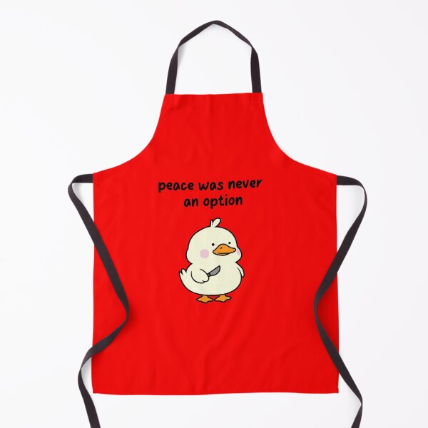 Item preview, Funny Baby Goose Meme – Peace Was Never an Option – Cute Angry Goose- Halloween design designed and sold by station-one.